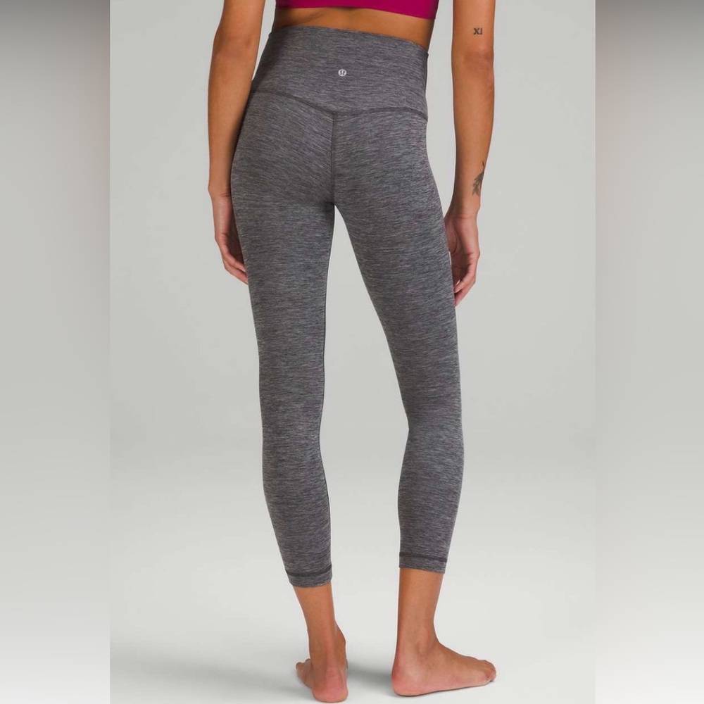 Lululemon Align Pants size 6 in Heather Graphic Gray
